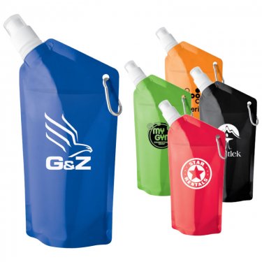 20 Oz. Sip-n-Store Collapsible Water Bag