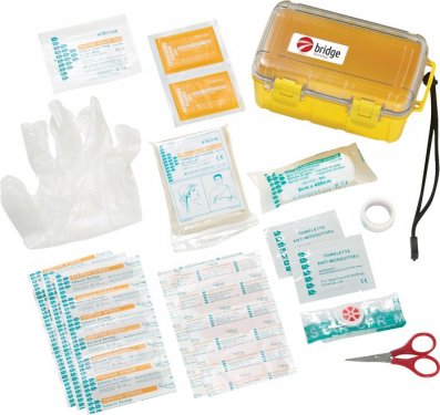 37 Pc Waterproof First Aid Box