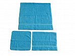 3 Piece Premium Terry Face & Hand Towel Set