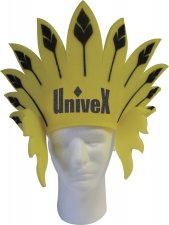 Adjustable Band Hat - Feather Headdress