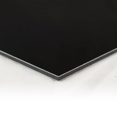 Feuille d'aluminum coposite/Dibond - 3mm 1/8 - 48 x 96 - Noir