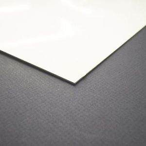 Feuille d'Aluminum - 40pt/0.040 - 48 x 96 - Blanc
