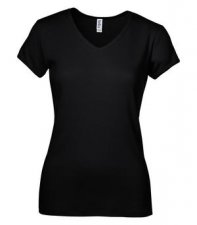 Bella+Canvas - 1005 - T-Shirt femmes col en v - 100% Coton