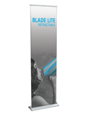 Blade Lite 600 - 23,5 x 60/83,25 - Retractable Banner Stand