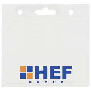 Blank Clear Badge Holders