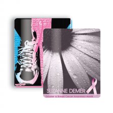 Breast Cancer Awareness 2.5x3.5 Gift Card Stock Lanyard Card
