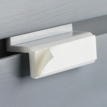 Brochure Holder Accessories - Slatwall Bracket with Permanent Adhesive