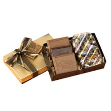 Chocolate Covered Cookies Gift Box w/ 1 Confection
