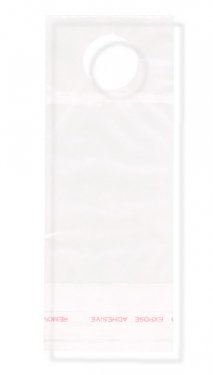 Clear Polypro Bottle Neck Bag 3 x 7.25 - 1 1/4