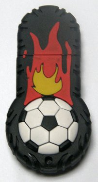 Custom PVC / Silicone Burning Rubber Soccer Bal...