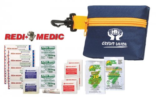 Designer Mini First Aid Golf Kit in Clip Pouch ...