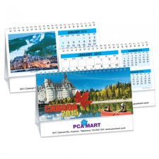 Desk Calendars - CANADA'S CHARMS - DOUBLE VIEW®
