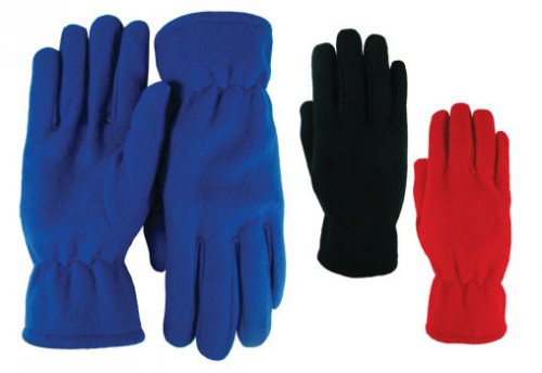 Economy Fleece Gloves - S/M & M/L (Blank)