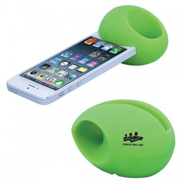 EGG SHAPED PHONE STAND/AMPLIFIER FOR IPHONE 5