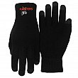 Embroidered Text-Touch Gloves - No Grip Dots