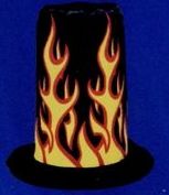 Flames Top Hat