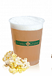 Frosted Plastic Cups - 14oz frosted, soft sided