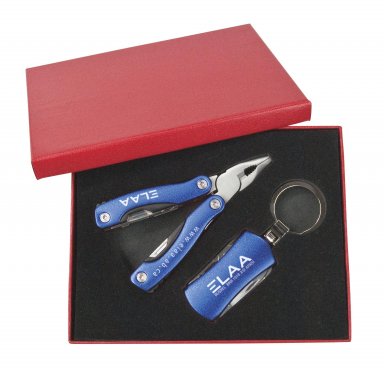 Giftbox with pliers (10 functions) and key holder (5 functions) - Liquidation