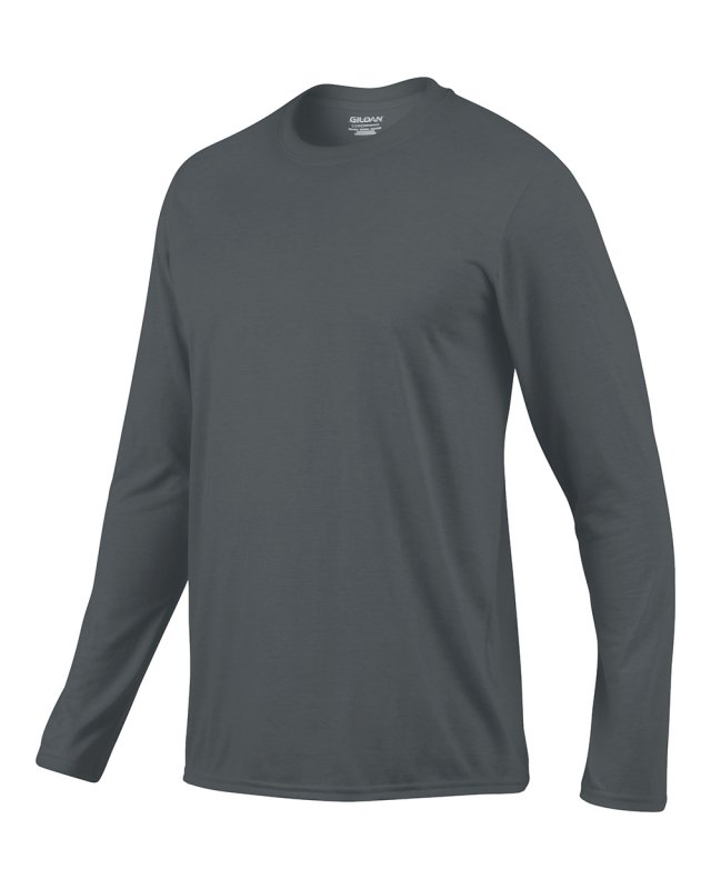 Gildan 42400 Adult Longsleeve TShirt Performance 100% Polyester ...