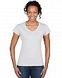 Gildan 64V00L - Women Adult T-Shirt fit euro style - V-Neck - 100% Cotton