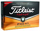 Golf balls Titleist Pro V1 - Box of 12 balls