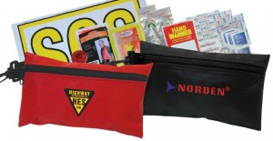 Handy Pack Road Safety & First Aid Kit - Black