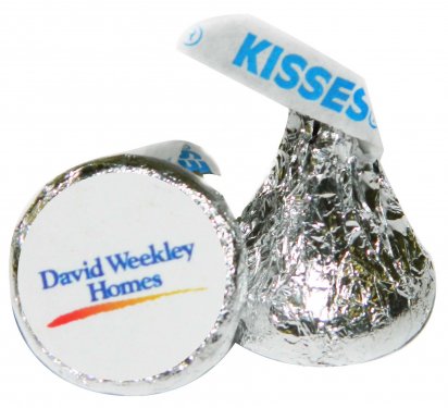 Hershey's Chocolate Kisses with Label