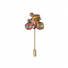 Imported Soft Enamel Lapel Pin (Up to 1 1/2) with Scarf pin