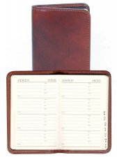 Italian Leather Personal Telephone / Address Book