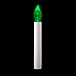 Jade Green Flicker Candle Light