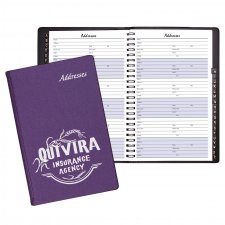 Large Address Book/ Frosted Cover