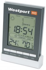 LCD clock with weather station #RushExpress72hrs