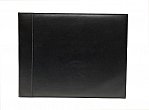 Leatherette Bi-Fold Signatory 12 Page Album - Midnight Black