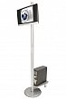 Linear Monitor Kiosk Kits 01 - Choice of tabletop finish with case