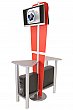 Linear Monitor Kiosk Kits 05 - Choice of tabletop finish with case