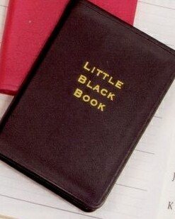 Little Black Book Address Book With A To Z Tabs