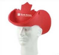 Maple Leaf Cowboy Hat