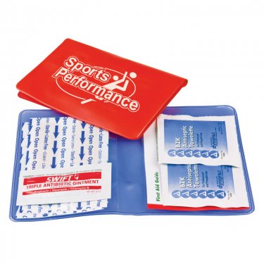 Med-Wallet Vinyl First Aid Folder Kit