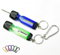 Mini Screwdriver Tool Set with LED Flashlight and Carabiner