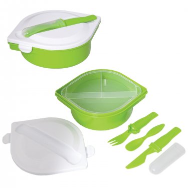 Munch N' Go Lunch Container w/ Cutlery