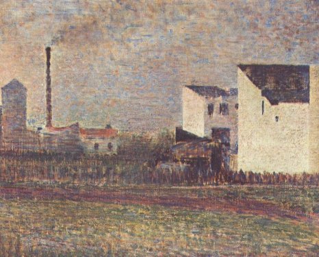 Banlieue by Georges Seurat