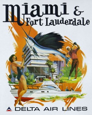 Miami and Fort Lauderdale, Delta Air Lines