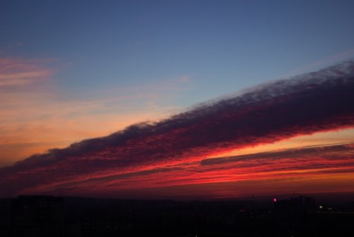 Sky Sunset Unique Colorful - 901146245