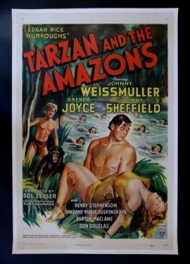 Tarzan and the Amazons, Johnny Weissmuller - 901147532