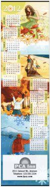 Panel Calendars - FOUR SEASONS