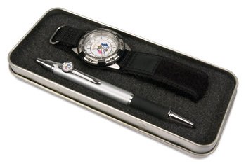 Pen and Watch Set - Full color insert and tin box