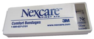 Plain Bandage Dispenser- Less Bandages (Blank) 1 1/2x4