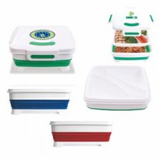 Plastic Lunch Box with Silicone Extension (7 Day Service)