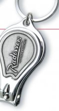 Platinum Series Nail Clipper Key Chains (Die Struck Emblem)