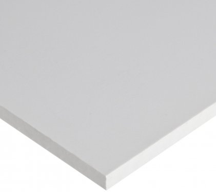 Feuille de Polystyrene HIPS - 20pt/0.020 - 48 x 96 - Blanc
